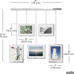 Umbra Porte photos escalier 5 cadres Exhibit* Cadre 10 X 15 Cm