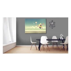 Sale Scenolia Poster intissé BALLONS sur la plage 140 x 95 cm - Affiche murale de qualité supérieure