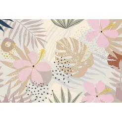 Sale Scenolia Poster intissé MONSTERA BEIGE SABLE 140 x 95 cm - Affiche murale de qualité supérieure