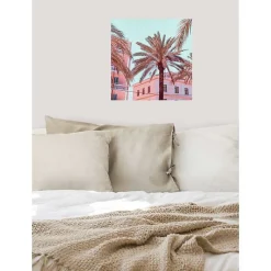 Sale Scenolia Poster intissé PINK EXOTIQUE 50 x 50 cm - Décoration intérieure HD