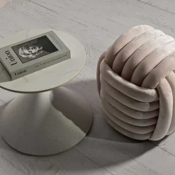 Mauro Ferretti Pouf en tissu Softy 45x45x45 cm - 45 x 45 x 45 Type: Pouf & tabouret bas* Pouf Et Poire