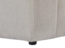 Clearance Vente-unique Pouf en velours côtelé beige TIRONO de Maison Céphy