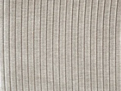 Clearance Vente-unique Pouf en velours côtelé beige TIRONO de Maison Céphy
