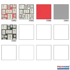 Profhome Profho me 378462-GU Papier peint de luxe exclusif légèrement texturé scintillant 5,33 m2* Papier Peint Imitant