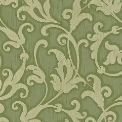 Profhome 954904-GU Papier peint aspect textile texturé mat 5,33 m2* Papier Peint Baroque