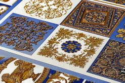 Best Profhome 370481-GU Papier peint baroque légèrement texturé scintillant 7,035 m2