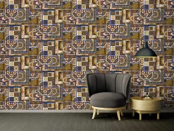 Best Profhome 370481-GU Papier peint baroque légèrement texturé scintillant 7,035 m2