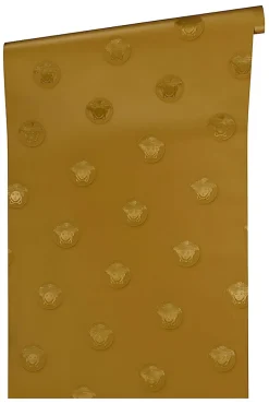 Clearance Profhome 348624-GU Papier peint de luxe exclusif légèrement texturé subtilement chatoyant 7,035 m2