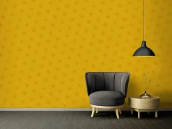 Clearance Profhome 348624-GU Papier peint de luxe exclusif légèrement texturé subtilement chatoyant 7,035 m2