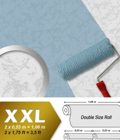Sale Profhome 522016-GU Papier peint aspect crépi légèrement texturé mat 26,5 m2