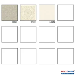 Clearance Profhome 366921-GU Papier peint de luxe exclusif texturé brillant 7,035 m2