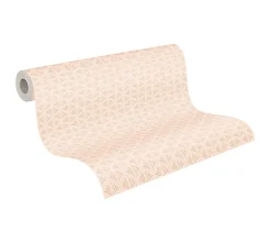 Clearance Profhome 379572-GU Papier peint à motifs graphiques légèrement texturé subtilement chatoyant 5,33 m2
