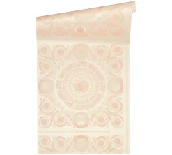 Profhome 370556-GU Papier peint baroque légèrement texturé brillant 7,035 m2* Papier Peint Baroque
