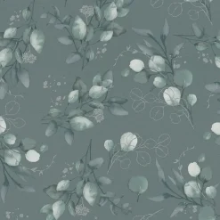 Sale Profhome 397683-GU Papier peint style country lisse et des accents métalliques 5,33 m2