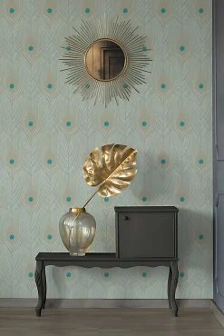 Profhome 369713-GU Papier peint nature légèrement texturé mat 5,33 m2* Papier Peint Art Déco
