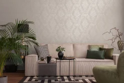 Best Profhome 397656-GU Papier peint baroque texturé satiné 5,33 m2