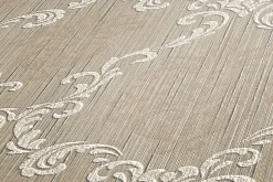 Profhome 956291-GU Papier peint aspect textile texturé mat 5,33 m2