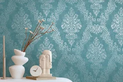 Discount Profhome 397654-GU Papier peint baroque texturé satiné 5,33 m2