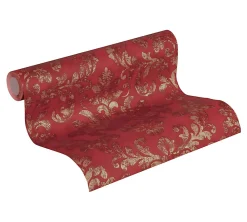 Profhome 374131-GU Papier peint baroque légèrement texturé subtilement chatoyant 5,33 m2* Papier Peint Baroque