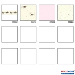 Sale Profhome 358382-GU Papier peint enfants lisse mat 0,65 m2