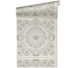 Profhome 370555-GU Papier peint baroque légèrement texturé brillant 7,035 m2* Papier Peint Baroque