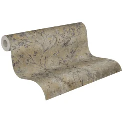Sale Profhome 396501-GU Papier peint style country légèrement texturé et des accents métalliques 5,33 m2