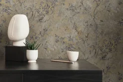 Sale Profhome 396501-GU Papier peint style country légèrement texturé et des accents métalliques 5,33 m2