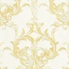 Profhome 961965-GU Papier peint baroque texturé mat 5,33 m2* Papier Peint Imitant