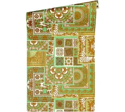 Profhome 370482-GU Papier peint baroque légèrement texturé subtilement chatoyant 7,035 m2* Papier Peint Baroque