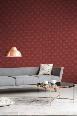 Profhome 374274-GU Papier peint de luxe exclusif légèrement texturé subtilement chatoyant 5,33 m2