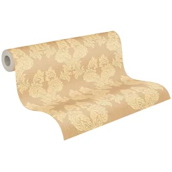 Profhome 956303-GU Papier peint aspect textile texturé mat 5,33 m2