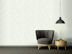 Clearance Profhome 344973-GU Papier peint de luxe exclusif légèrement texturé subtilement chatoyant 7,035 m2