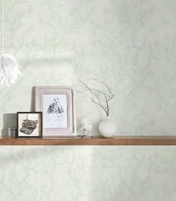 Clearance Profhome 344973-GU Papier peint de luxe exclusif légèrement texturé subtilement chatoyant 7,035 m2