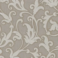 Profhome 954906-GU Papier peint aspect textile texturé mat 5,33 m2* Papier Peint Baroque