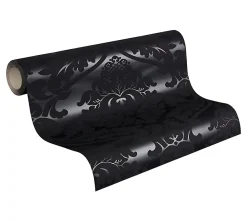 Profhome 552631-GU Papier peint baroque légèrement texturé mat 5,33 m2* Papier Peint Baroque