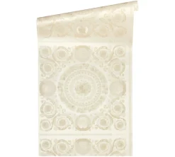 Profhome 370551-GU Papier peint baroque légèrement texturé brillant 7,035 m2* Papier Peint Baroque
