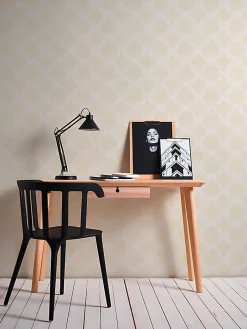 Profhome 956297-GU Papier peint aspect textile texturé mat 5,33 m2* Papier Peint Baroque