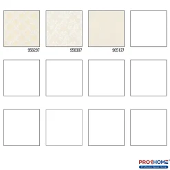 Profhome 956297-GU Papier peint aspect textile texturé mat 5,33 m2* Papier Peint Baroque