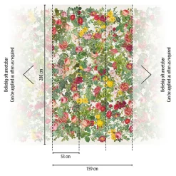 Sale Profhome 398641-GU Papier peint photo lisse mat 1,59 m x 2,8 m