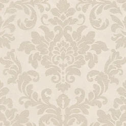 Profhome 372703-GU Papier peint baroque légèrement texturé subtilement chatoyant 5,33 m2* Papier Peint Baroque