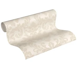Profhome 372703-GU Papier peint baroque légèrement texturé subtilement chatoyant 5,33 m2* Papier Peint Baroque