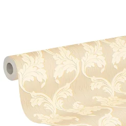 Profhome 956282-GU Papier peint aspect textile texturé mat 5,33 m2* Papier Peint Baroque
