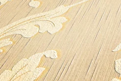 Profhome 956282-GU Papier peint aspect textile texturé mat 5,33 m2* Papier Peint Baroque