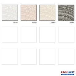 Clearance Profhome 386961-GU Papier peint 3D texturé scintillant 5,33 m2