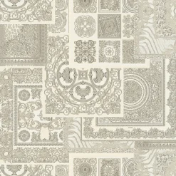 Profhome 370485-GU Papier peint baroque légèrement texturé subtilement chatoyant 7,035 m2* Papier Peint Baroque