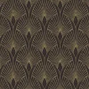 Profhome 374273-GU Papier peint de luxe exclusif légèrement texturé subtilement chatoyant 5,33 m2* Papier Peint Art Déco|Papier Peint Pour Salon
