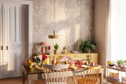 Sale Profhome 396545-GU Papier peint style country légèrement texturé mat 5,33 m2