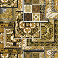 Profhome 370483-GU Papier peint baroque légèrement texturé subtilement chatoyant 7,035 m2* Papier Peint Baroque