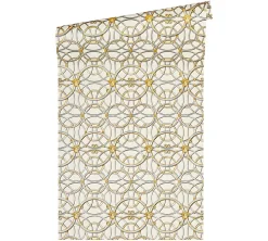 Sale Profhome 370492-GU Papier peint baroque lisse subtilement chatoyant 7,035 m2