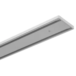 Discount GoodHome Rail à rideau double Thira blanc L.250cm